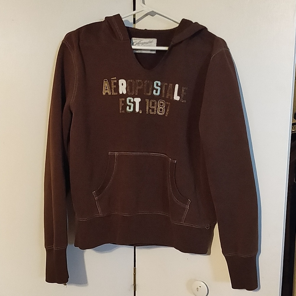 Brown Aeropostale Hoodie